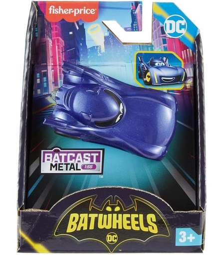 [194735130337] FISHER PRICE BATWHEELS BAM THE BATMOBILE