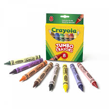 [071662003890] 8 CRAYONES JUMBO