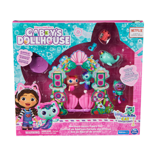 [778988250365] GABBYS DOLLHOUSE SET DE FIGURAS DE SIRENA