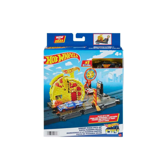 [194735109708] MATTEL HOT WHEELS PISTA  PIZZERIA VELOZ