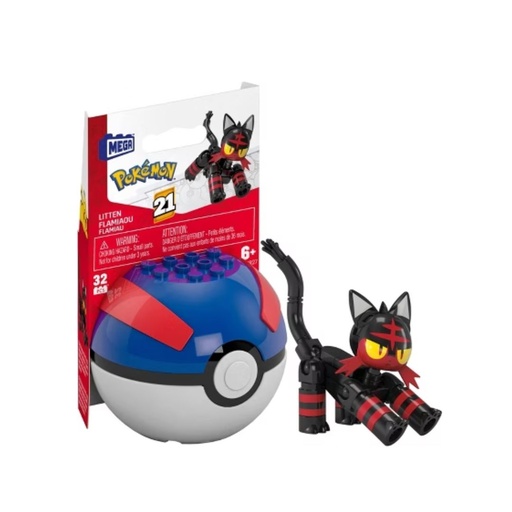[194735218967] MEGA POKEMON LITTEN FLAMIAOU