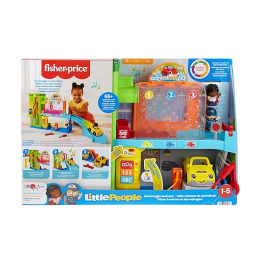 [194735120093] FISHER PRICE AUTOLAVADO LITTLE PEOPLE 65 SONIDOS Y FRASES