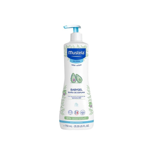[3504105035600] MUSTELA BABYGEL BAÑO DE ESPUMA 750ML