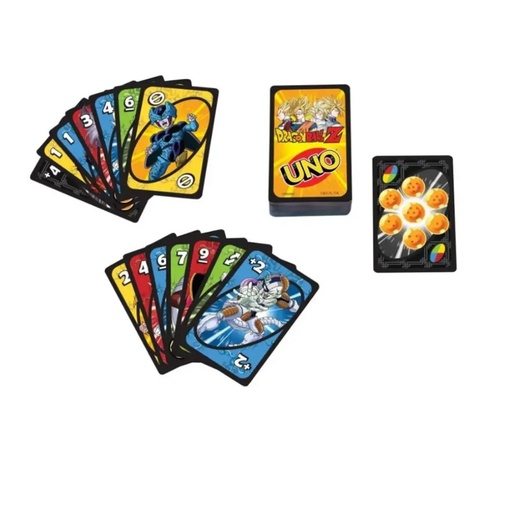 [194735049851] MATTEL CARTAS UNO DRAGON BALL Z