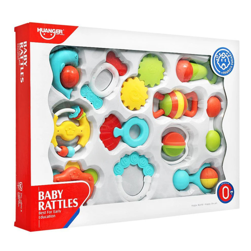 [6927143894089] HUANGER SET SONAJEROS Y MORDEDORES-DESARROLLO SENSORIAL/MOTOR  0M+