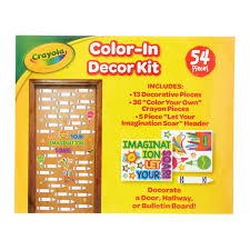 [073168788394] CRAYOLA COLOR -IN DECOR KIT