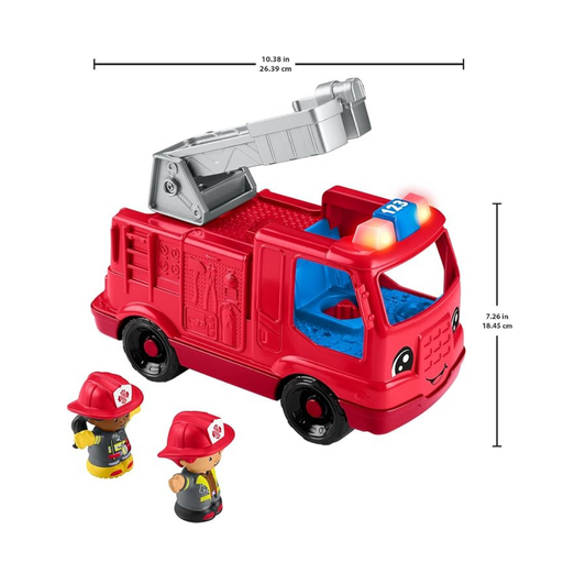 [194735225668] FISHER PRICE LITTLE PEOPLE FIRE TRUCK