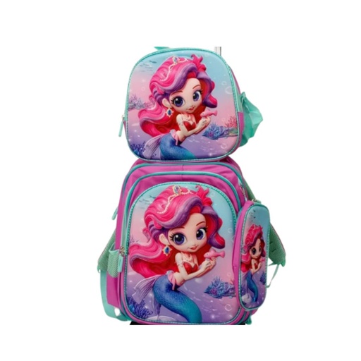 [B1935] MALETA LILA DE SIRENA 