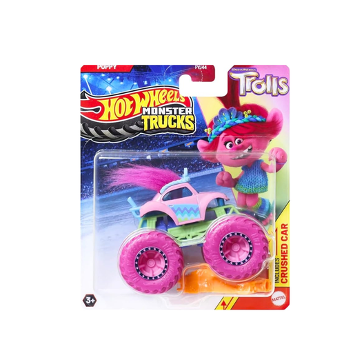 [887961705393TR] MATTEL HOT WHEELS MONSTER TRUCKS TROLLS POPPY