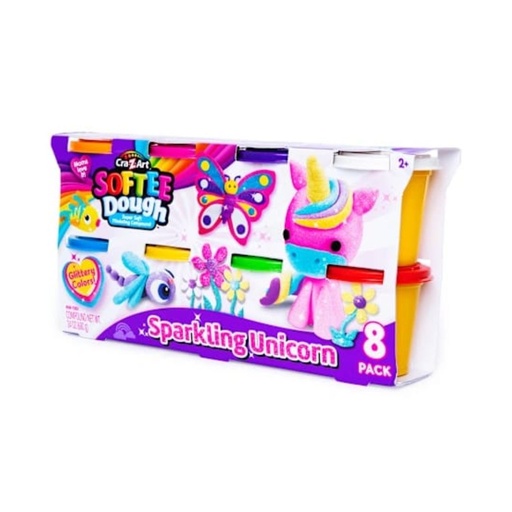 [884920361393] CRAZART PLASTILINA CON ESCARCHA