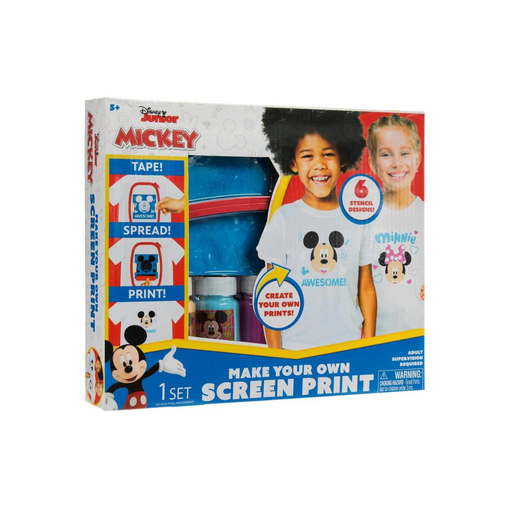 [724328223896] DISNEY JUNIOR KIT DE SERIGRAFIA DE MICKEY MOUSE