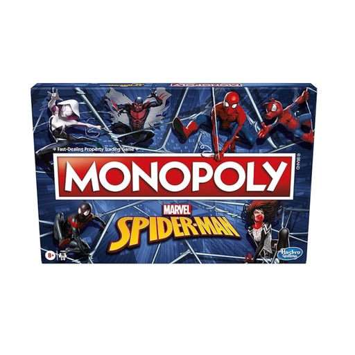 [195166146294] HASBRO MONOPOLY MARVEL SPIDER-MAN EDITION BOARD .