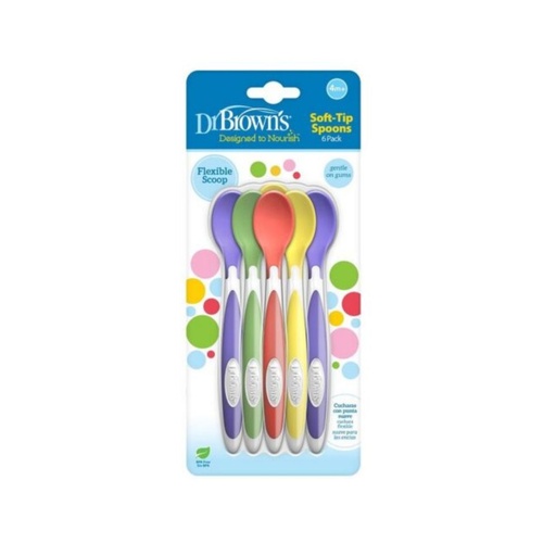 [072239316023] DR BROWNS / 6 PACK CUCHARITAS FLEXIBLES