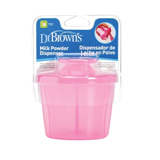 [072239302644] DR BROWN'S / DISPENSADOR DE LECHE EN POLVO COLOR ROSA