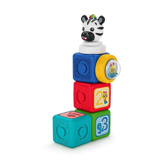 [074451166578] KIDS II - BABY EINSTEIN CONNECTABLES JUEGO DE 6 PIEZAS BLOQUES MAGNÉTICOS DE APRENDIZAJE STEAM