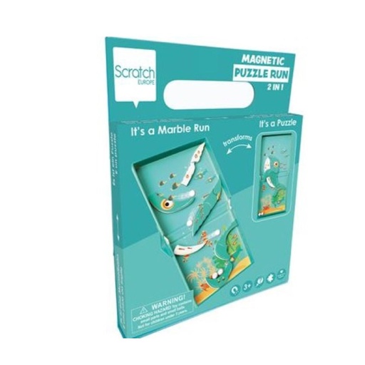 [5414561811718] SCRATCH EUROPE MAGNETIC PUZZLE RUN WHALE / ROMPECABEZAS MAGNETICO RUN WHALE