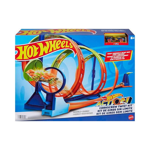 [194735134557] MATTEL HOT WHEELS PISTA SPIRAL INFERNAL