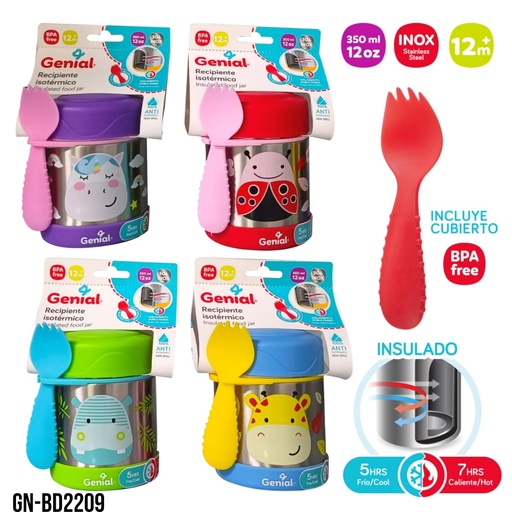 [7453038420617] GENIAL RECIPIENTE ISOTERMICO