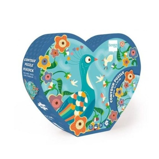 [5414561811350] ROMPECABEZAS DE PAVO REAL PARA NIÑOS