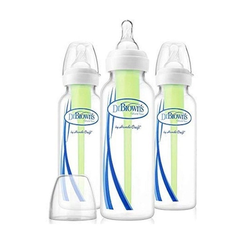 [072239303924] DR BROWN´S SET DE 3 TETEROS ANTICOLICOS 8OZ