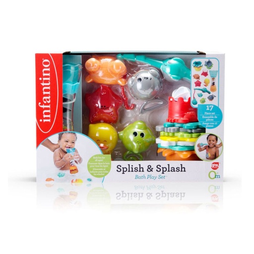 [773554050769] INFANTINO SET DE BAÑO SPLISH, SPLASH