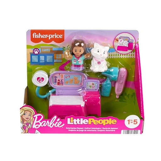 [194735165414] LITTLE PEOPLE CONJUNTO DE JUEGO DE VETERINARIO