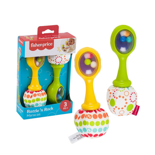 [746775371494] FISHER PRICE MARACAS MUSICALES JUGUETE SONAJERO