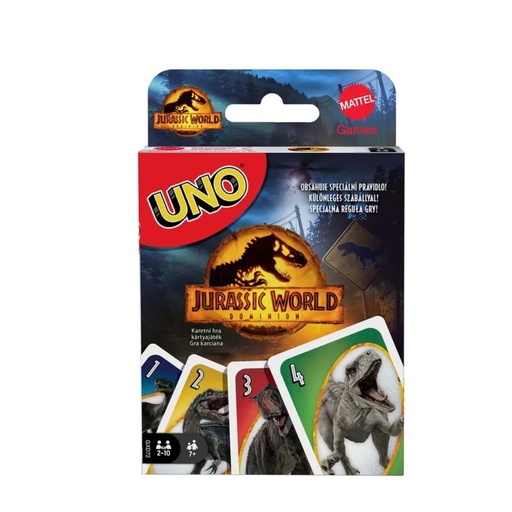 [887961954623] MATTEL UNO JURASIC WORD