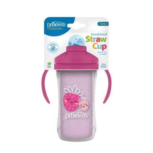 [072239323281] VASO TERMICO CON PAJITA DR BRONWS